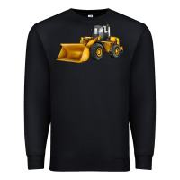 Black bulldozer Premium Sweatshirt - JahusDesignShop