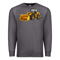 Charcoal Heather bulldozer Premium Sweatshirt - JahusDesignShop