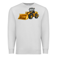 Dove Grey bulldozer Premium Sweatshirt - JahusDesignShop
