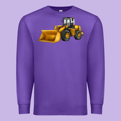 Bulldozer Premium Sweatshirt Designed By Jahusdesignshop