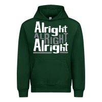 Forest Green matthew mcconaughey dazed & confused alright alright alright hipster t Urban Hoodie - PixelFlow