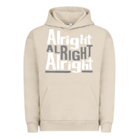 Pigment French Oak matthew mcconaughey dazed & confused alright alright alright hipster t Urban Hoodie - PixelFlow