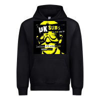 Black U.K. SUBS special music punk Urban Hoodie - PixelFlow
