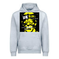 Heather Grey U.K. SUBS special music punk Urban Hoodie - PixelFlow