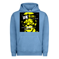 Pigment Pebble Blue U.K. SUBS special music punk Urban Hoodie - PixelFlow