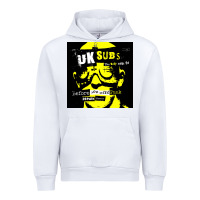 White U.K. SUBS special music punk Urban Hoodie - PixelFlow