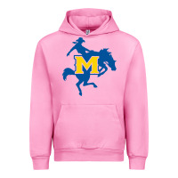 Fuchsia Pink mcneese  athletics Urban Hoodie - PixelFlow