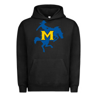 Pigment Black mcneese  athletics Urban Hoodie - PixelFlow
