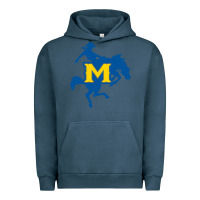 Pigment Midnight Navy mcneese  athletics Urban Hoodie - PixelFlow