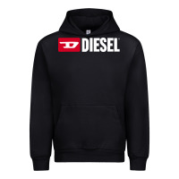 Black Diesel Urban Hoodie - PixelFlow
