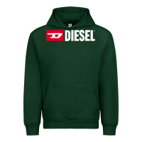 Forest Green Diesel Urban Hoodie - PixelFlow