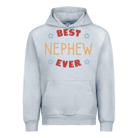 Heather Grey Best nephew ever Urban Hoodie - PixelFlow