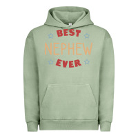 Pigment Oil Green Best nephew ever Urban Hoodie - PixelFlow