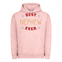Pigment Salmon Best nephew ever Urban Hoodie - PixelFlow