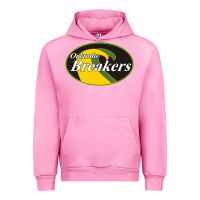 Fuchsia Pink Orlando breakers football team Urban Hoodie - PixelFlow