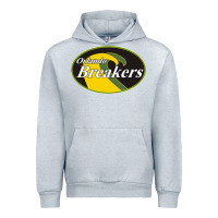 Heather Grey Orlando breakers football team Urban Hoodie - PixelFlow