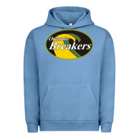 Pigment Pebble Blue Orlando breakers football team Urban Hoodie - PixelFlow