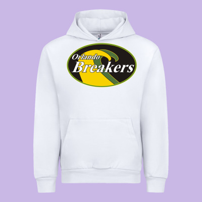 Orlando Breakers Football Team Urban Hoodie Designed By Pixelflow