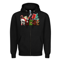 Black Christmas nurse Zipper Hoodie - AdoDesignShop