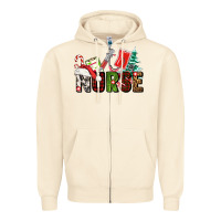 Sandshell Christmas nurse Zipper Hoodie - AdoDesignShop
