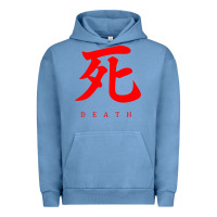 Pigment Pebble Blue Sekiro - Death Urban Hoodie - PixelFlow