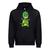 Black gekko cat boy Urban Hoodie - PixelFlow
