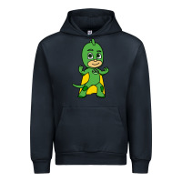 Navy gekko cat boy Urban Hoodie - PixelFlow