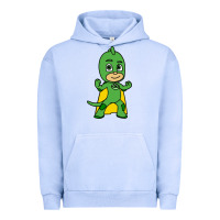 Pigment Grape Ice gekko cat boy Urban Hoodie - PixelFlow