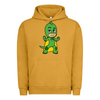 Pigment Peanut Butter gekko cat boy Urban Hoodie - PixelFlow