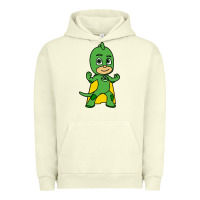 Pigment Pistachio gekko cat boy Urban Hoodie - PixelFlow
