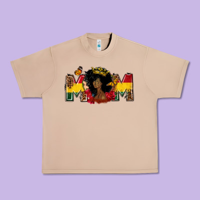 Juneteenth Mom Mother's Day Urban Heavy Tee Designed By Fadigitalartstudio