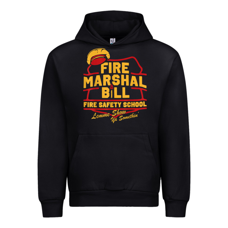 Fire Marshal Bill Fire Safety School Funny Firefighter T Shirt Urban Hoodie by PixelFlow | Teevron