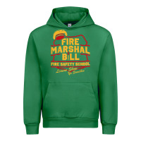 Emerald fire marshal bill fire safety school funny firefighter t shirt Urban Hoodie - PixelFlow
