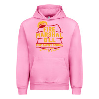 Fuchsia Pink fire marshal bill fire safety school funny firefighter t shirt Urban Hoodie - PixelFlow