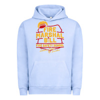 Pigment Grape Ice fire marshal bill fire safety school funny firefighter t shirt Urban Hoodie - PixelFlow