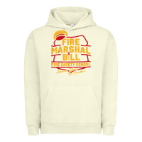 Pigment Pistachio fire marshal bill fire safety school funny firefighter t shirt Urban Hoodie - PixelFlow