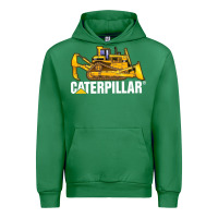 Emerald bulldozercat 2 Urban Hoodie - PixelFlow