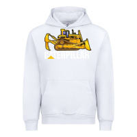 White bulldozercat 2 Urban Hoodie - PixelFlow