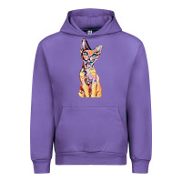 Tulip Colorful Cat Urban Hoodie - PixelFlow