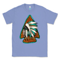Colony Blue indian headdress arrowhead Classic Tee - Jasminsmagicworld