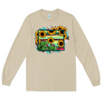 Mushroom Wyoming Map Sunflower Cactus Serape Long Sleeve Tee - RanaPortraitStore