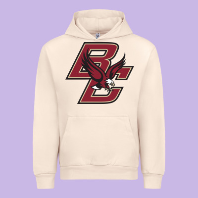 Boston College Eagl3s Urban Hoodie Designed By Snappyart