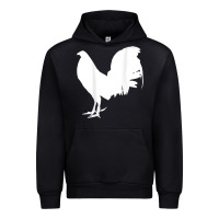 Black game fowl gallegos, rooster, chicken t shirt Urban Hoodie - PixelFlow