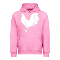 Fuchsia Pink game fowl gallegos, rooster, chicken t shirt Urban Hoodie - PixelFlow