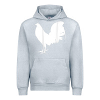 Heather Grey game fowl gallegos, rooster, chicken t shirt Urban Hoodie - PixelFlow