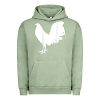 Pigment Oil Green game fowl gallegos, rooster, chicken t shirt Urban Hoodie - PixelFlow