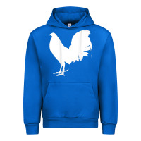 Cobalt game fowl gallegos, rooster, chicken t shirt Urban Hoodie - PixelFlow