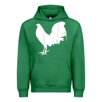Emerald game fowl gallegos, rooster, chicken t shirt Urban Hoodie - PixelFlow