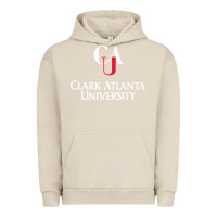 Pigment French Oak clark atlanta university Urban Hoodie - SnappyArt