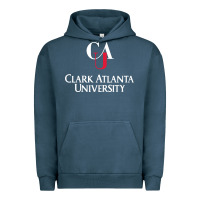 Pigment Midnight Navy clark atlanta university Urban Hoodie - SnappyArt